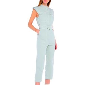 SANDRO Mint Jumpsuit. New with Tags